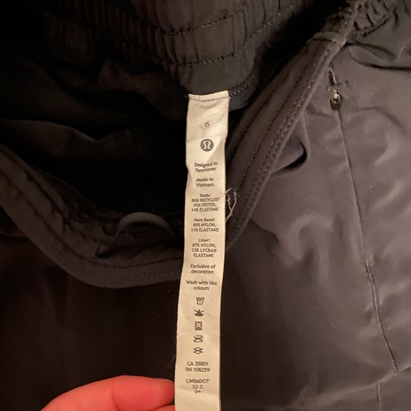 Black Lululemon Skirt - Picture 4 of 5